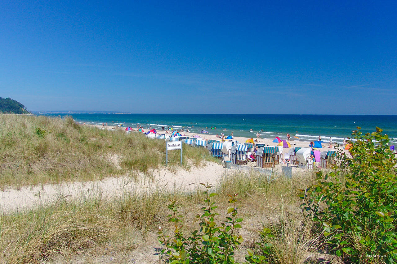 Der Ostseestrand von Baabe